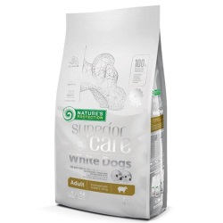 Nature's Protection Adult Kuzu Etli Küçük Irk Beyaz Tüylü Yetişkin Köpek Maması 4 Kg
