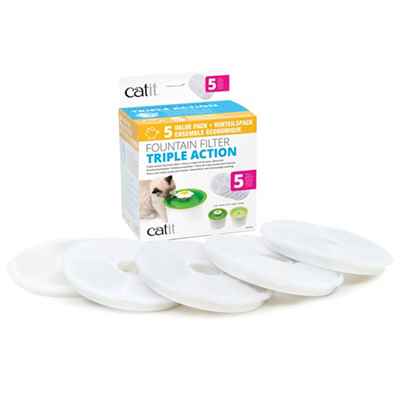 Catit 2.0 Triple Action Filter 5 pack