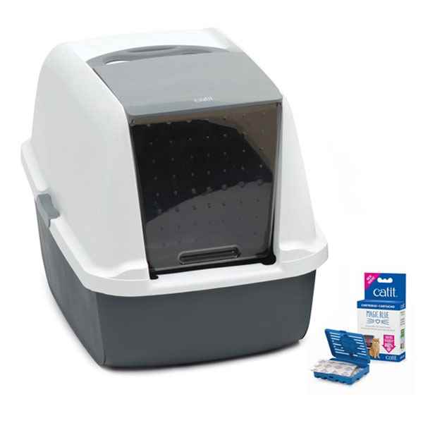 Catit Magic Blue Litter Box Regular 57x46,5x39 cm
