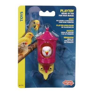 Living World Muhabbet Kuşu Kafası Plastik Oyuncak