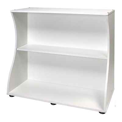 Fluval Flex 123L İçin Beyaz Açık Dolap