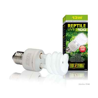 Exo Terra Reptile Tropical Uvb-100 Lamba 13w