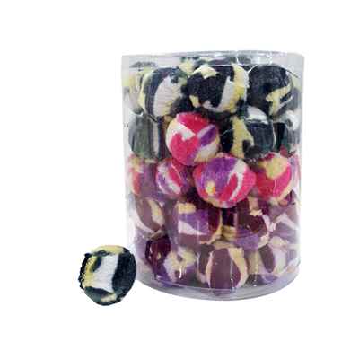 Top Kırçıllı Çift Renk 4,5 cm (60 Lı Paket)