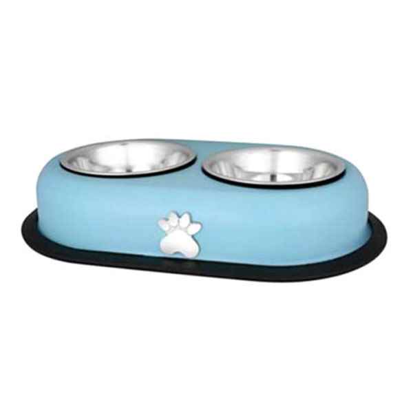 DDBXP(M) 12pt Pati Desenli İkili Mama Kabı ø12 Cm