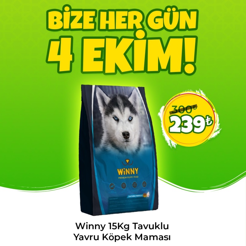 Winny Premium 15 Kg Kuzu Etli Yetişkin Köpek Maması