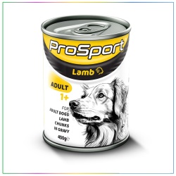 Prosport Chunk Kuzu Etli Yetişkin Köpek Konservesi 400 gr x20 Adet