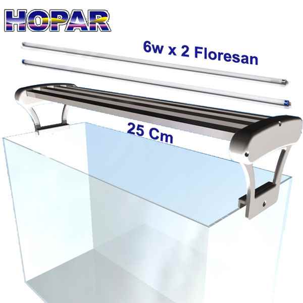 Hopar T5 Floresanlı Armatür Low Output 6wx2 25 cm