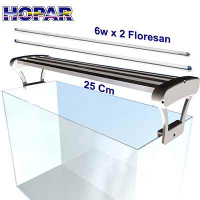 Hopar T5 Floresanlı Armatür Low Output 6wx2 25 cm