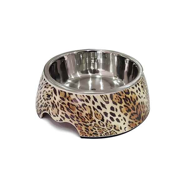 Melamin Mama Kabı Leopar Desenli 350 Ml