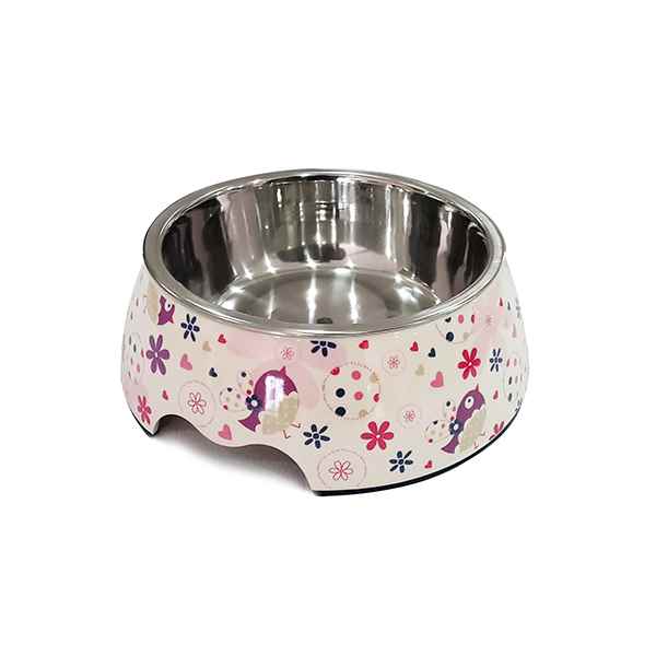 Melamin Mama Kabı Kuş Desenli 350 Ml