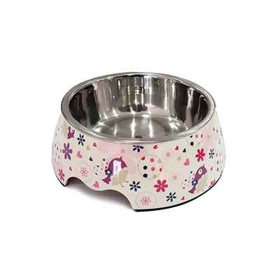 Melamin Mama Kabı Kuş Desenli 350 Ml