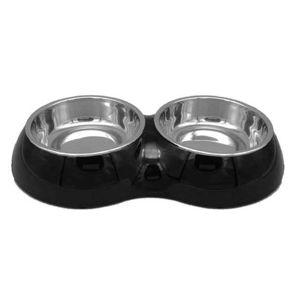 Melamin Mama Ve Su Kabı Siyah 160 Ml x 2