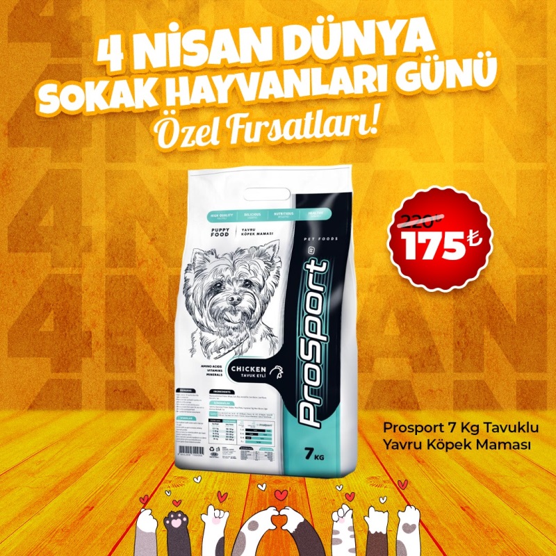Prosport 7 Kg Tavuklu Yavru Köpek Maması