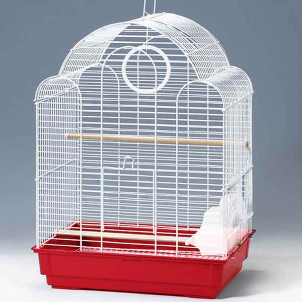 Kafes Bombeli Çatı Kırmızı 42x30x56