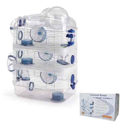 Hamster Kafesi Üç Katlı 40x26x64