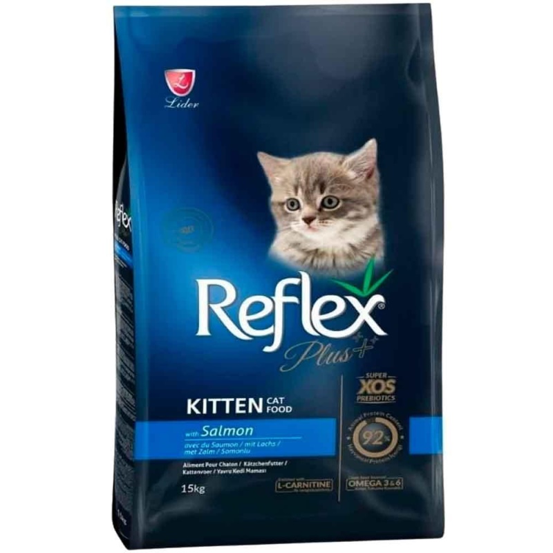 Reflex Plus Somonlu ve Pirinçli Yavru Kedi Maması 15kg