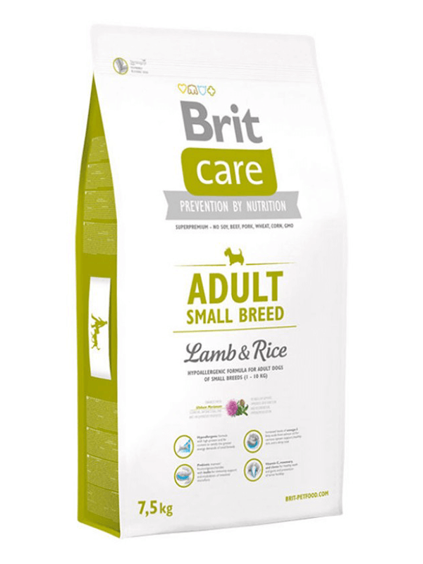 Brit Care Kuzu Etli Küçük Irk Yetişkin Köpek Maması 7.5 Kg