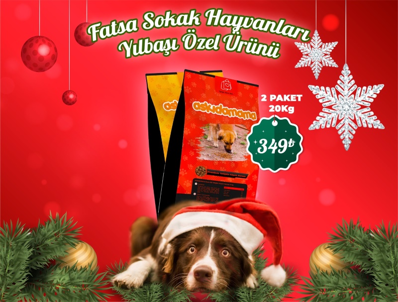 Fatsa Sokak Hayvanları Yılbaşı Özel Ürünü