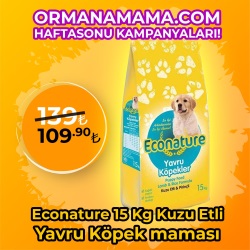 Eco Nature 15 Kg Kuzu Etli Puppy Yavru Köpek Maması