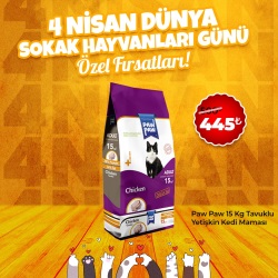 Paw Paw Tavuklu Yetişkin Kedi Maması 15 Kg