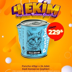 Pancho 415 gr x 24 Adet Kedi Konserve Çeşitleri