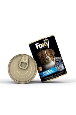 Foxy Ezme Yetişkin Köpek Hamsi Sardalyalı Konserve 400 Gr x 24 Adet