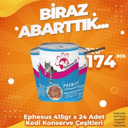 Ephesus As 415 gr x 24 Adet Kedi Konserve Çeşitleri