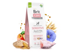 Brit Care Sensitive Digeston - Skin Balıklı Larva Proteinli Yetişkin Köpek Maması 12kg