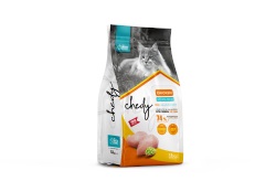 Chedy Super Premıum Kısırlaştırılmış Tavuklu Yetişkin Kedi Maması 1,5 Kg