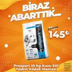 ProSport Kuzu Etli Yetişkin Köpek Maması 10 KG
