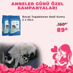 Rocat Topaklanan Kedi Kumu 2 x 10lt