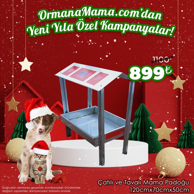 Çatılı ve Tavalı Mama Padoğu