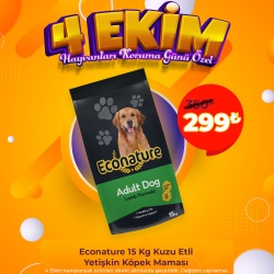 Econature 15 Kg Kuzu Etli Yetişkin Köpek Maması