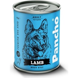 PANCHO Kuzu Etli Köpek Konserve Mama 415gr x 20 Adet