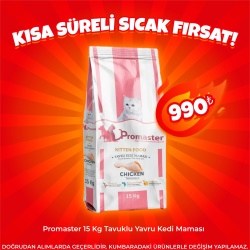 Promaster Tavuklu Yavru Kedi Maması 15 Kg (Sıcak Fırsatlar)