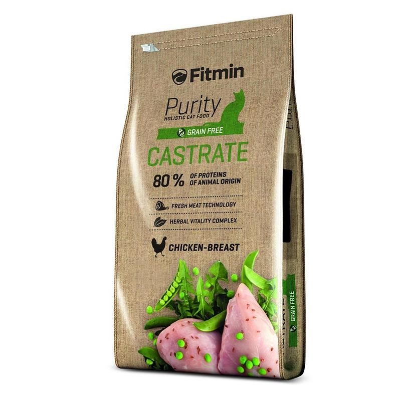 Fitmin Purity Castrate Taze Tavuk Etli Tahılsız Kısırlaştırılmış Kedi Maması 1,5kg
