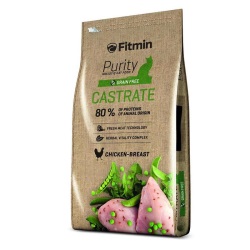 Fitmin Purity Castrate Taze Tavuk Etli Tahılsız Kısırlaştırılmış Kedi Maması 1,5kg