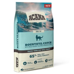 Acana Bountiful Catch Güçlü ve Sağlıklı Kemikler için Balıklı Tahılsız Yetişkin Kedi Maması 1,8kg