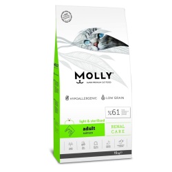 Molly Sterilised Somonlu Kısırlaştırılmış Kedi Maması 15 kg