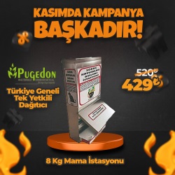 8 Kg Kedi ve Köpek Mama İstasyonu