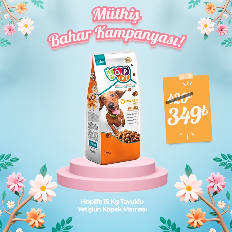 Hop life 15 Kg Tavuklu Yetişkin Köpek Maması