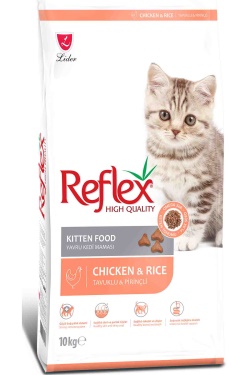 Reflex Tavuklu ve Pirinçli Yavru Kedi Maması 10kg