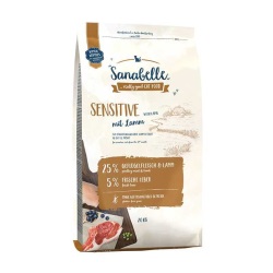 Sanabelle Sensitive Kuzu Etli Hassas Tahılsız Kedi Maması 2 Kg