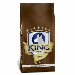 King Biftekli Yetişkin Köpek Maması 15 Kg   