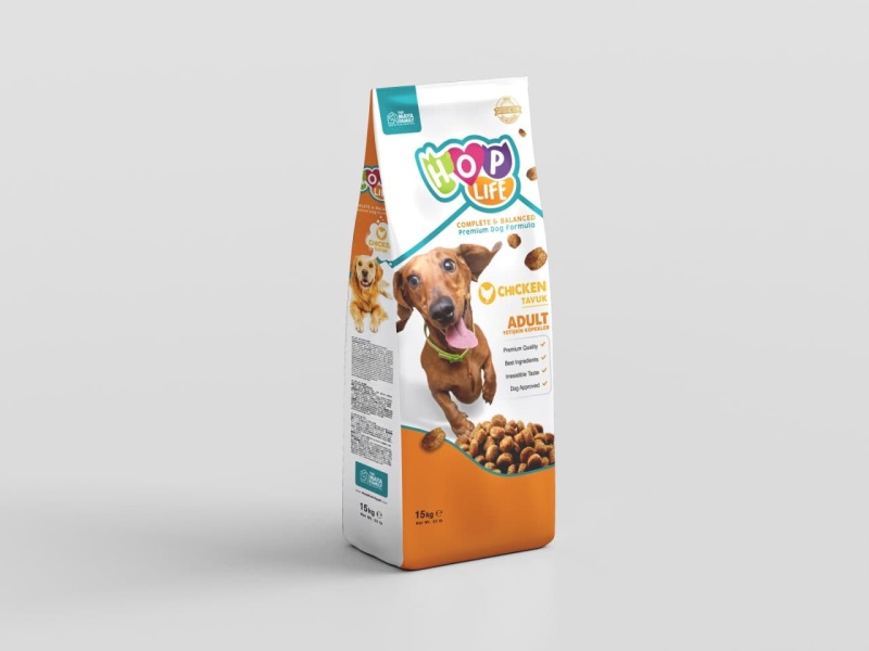 Hop Life Tavuklu Yetişkin Köpek Maması 15 Kg