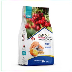 Carni Life Kızılcık Somonlu ve Portakallı Kısırlaştırılmış Kedi Maması 1.5 Kg
