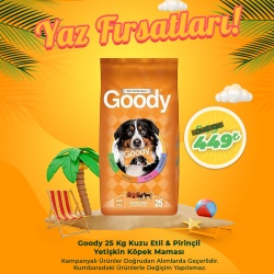 Goody 25 Kg Kuzu Etli ve Pirinçli Yetişkin Köpek Maması