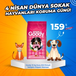 Goody 15 Kg Kuzu Etli Pirinçli Yetişkin Köpek Maması