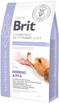 Brit Veterinary Diet Gastrointestinal Sindirim Sistemi Destekleyici Tahılsız Köpek Maması 2kg