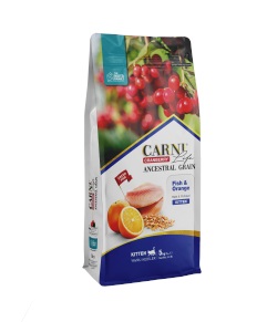 Carni Life Kızılcık Balıklı ve Portakallı Yavru Kedi Maması 5 Kg